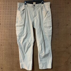 Red Head Mens Cargo Pants Khaki Cotton Size 40x30 Straight Fit Utility Baggy